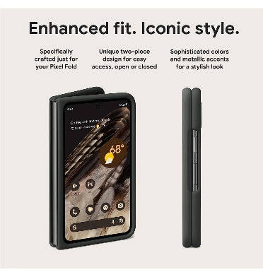 GOOGLE PIXEL FOLD SOFT SHELL CASE HAZEL