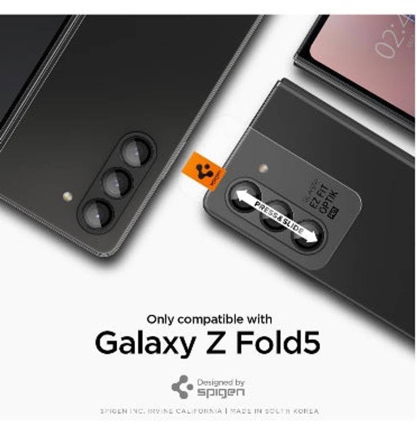 SAMSUNG GALAXY Z FOLD 5 OPTIK CAMERA LENS PROTECTOR 2PK | SPIGEN