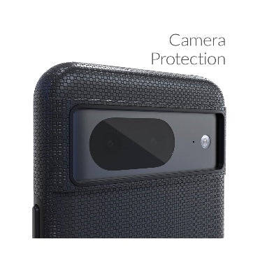 GOOGLE PIXEL 8 PREMIUM DUAL GUARD PROTECTIVE CASE BLACK | CRAVE
