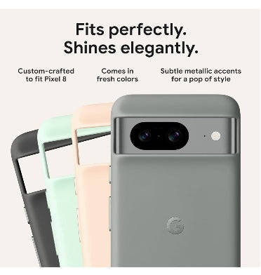 GOOGLE PIXEL 8 SOFT SHELL CASE MINT