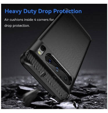 GOOGLE PIXEL 8 PRO PREMIUM SLIM CARBON FIBRE CASE BLACK