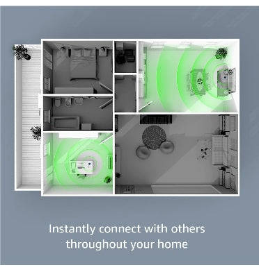 AMAZON ECHO PLUS 2017 WITH BUILT-IN SMART HUB SILVER