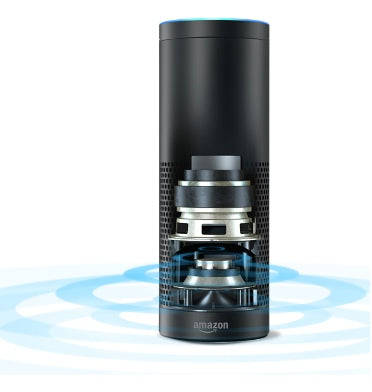 AMAZON ECHO PLUS 2017 WITH BUILT-IN SMART HUB SILVER