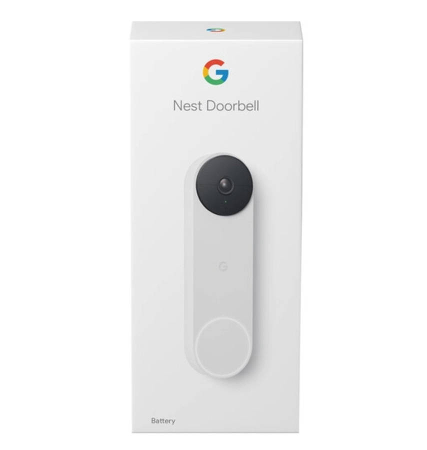 GOOGLE NEST HELLO VIDEO DOORBELL WIRELESS (2021) WHITE