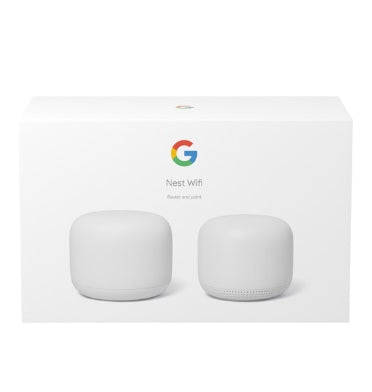 GOOGLE NEST WI-FI HOME ROUTER & POINT (2019)