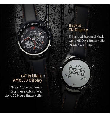 TICWATCH PRO 3 GPS SMARTWATCH SHADOW BLACK