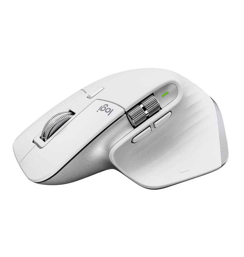 LOGITECH MX MASTER 3S WIRELESS MOUSE MAC EDITION PALE GRAY