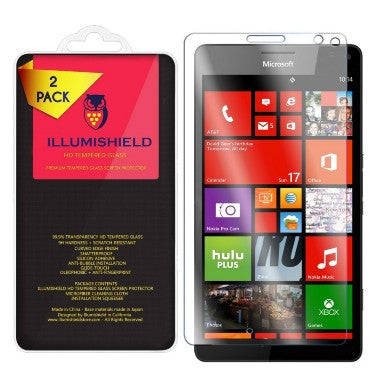 MICROSOFT LUMIA 950XL PREMIUM TEMPERED GLASS SCREEN PROTECTOR 9H 2PACK | ILLUMISHIELD