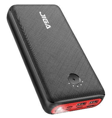 JIGA 30000mAh USB-C POWERBANK WITH FLASHLIGHT