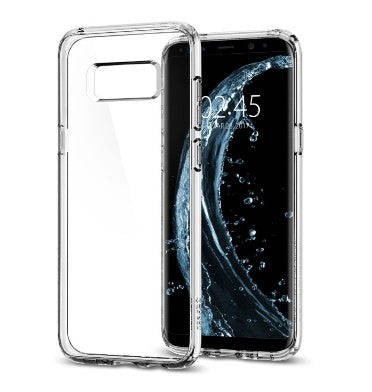 SAMSUNG GALAXY S8+ PLUS PREMIUM AIR CUSHION HYBRID CASE CRYSTAL CLEAR | SPIGEN