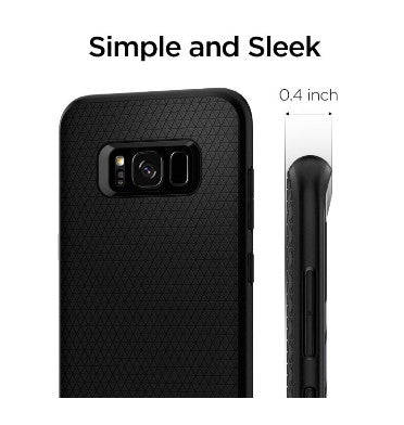 SAMSUNG GALAXY S8 PREMIUM SLIM LIQUID AIR CASE BLACK | SPIGEN