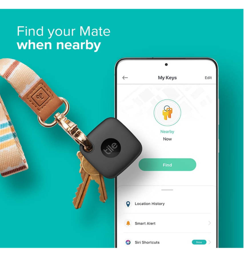 TILE MATE 1PK BLACK (2022)