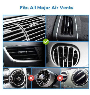 VAVA AIR VENT CAR MOUNT PHONE HOLDER BLACK