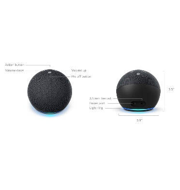 AMAZON ECHO DOT (2020) CHARCOAL
