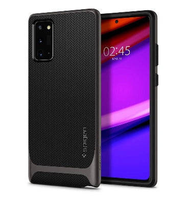 SAMSUNG GALAXY NOTE 20 PREMIUM NEO HYBRID CASE GUNMETAL | SPIGEN