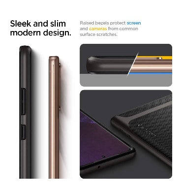 SAMSUNG GALAXY NOTE 20 PREMIUM NEO HYBRID CASE GUNMETAL | SPIGEN