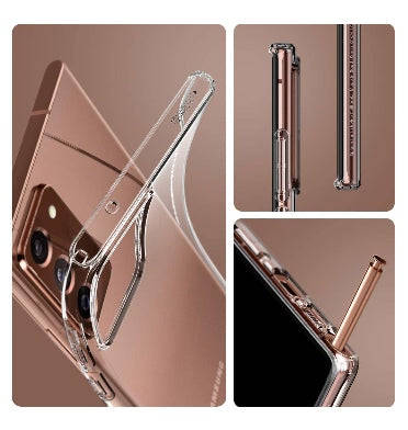 SAMSUNG GALAXY NOTE 20 ULTRA PREMIUM SLIM LIQUID CRYSTAL CASE CLEAR | SPIGEN