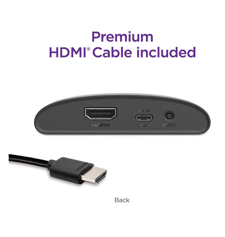 ROKU EXPRESS 4K+ STREAMING STICK MEDIA PLAYER (2021)