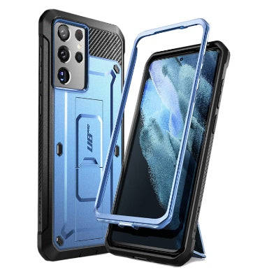 SAMSUNG GALAXY S21 ULTRA FULL BODY RUGGED PROTECTIVE CASE BLUE | SUPCASE