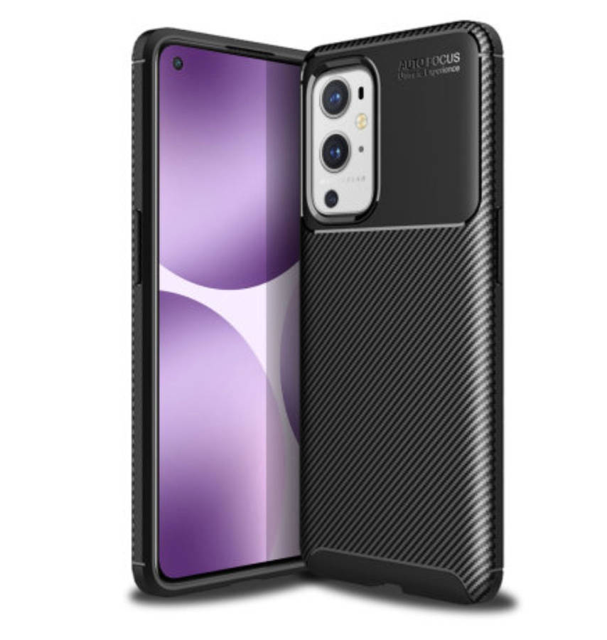 ONEPLUS 9 PRO PREMIUM SLIM CARBON FIBRE CASE BLACK | OLIXAR