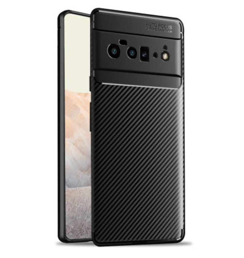 GOOGLE PIXEL 6 PRO PREMIUM SLIM CARBON FIBRE CASE BLACK | OLIXAR