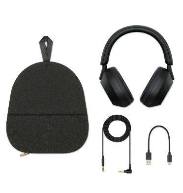 SONY WH1000XM5 NOISE CANCELLING WIRELESS HEADPHONES BLACK