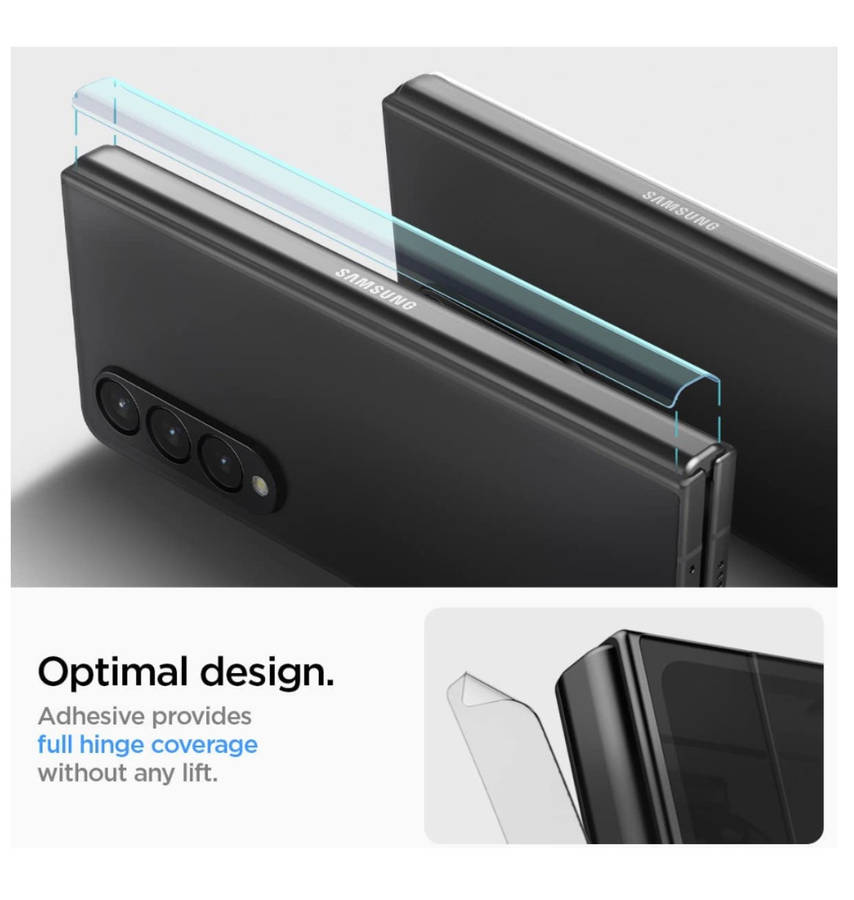 SAMSUNG GALAXY Z FOLD 4 PREMIUM TEMPERED GLASS SCREEN PROTECTOR | SPIGEN