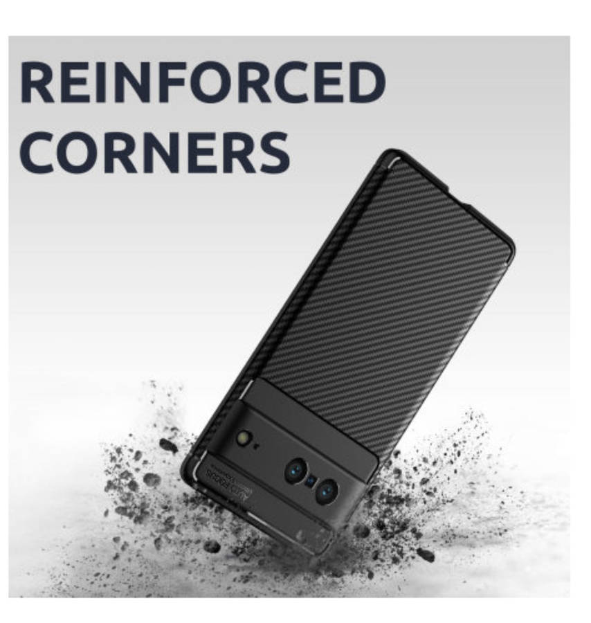 GOOGLE PIXEL 7 PREMIUM SLIM CARBON FIBRE CASE BLACK | OLIXAR