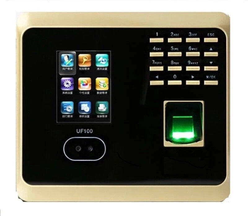 UF100plus Face Recognition Time Attendance System With Fingerprint Reader with TCP/IP/USB Protocol