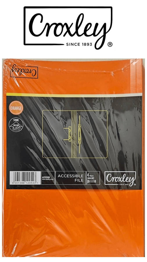 CROXLEY JD1111 Accessible Files (Pack of 4)
