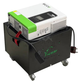 ECCO 3500VA / 3500W SOLAR READY MPPT HYBRID INVERTER TROLLEY 2X 120AH DEEP CYCLE GEL BATTER