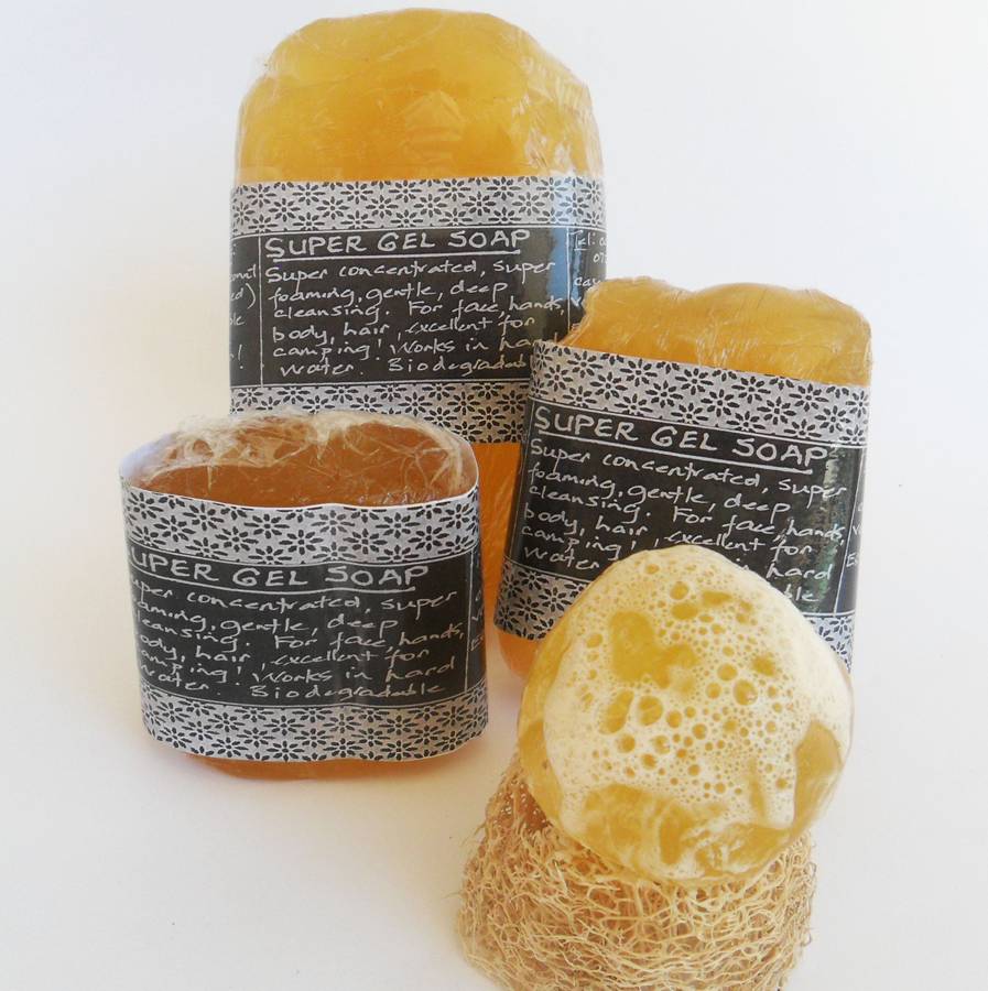 Super Gel Soap - Clear - 80g