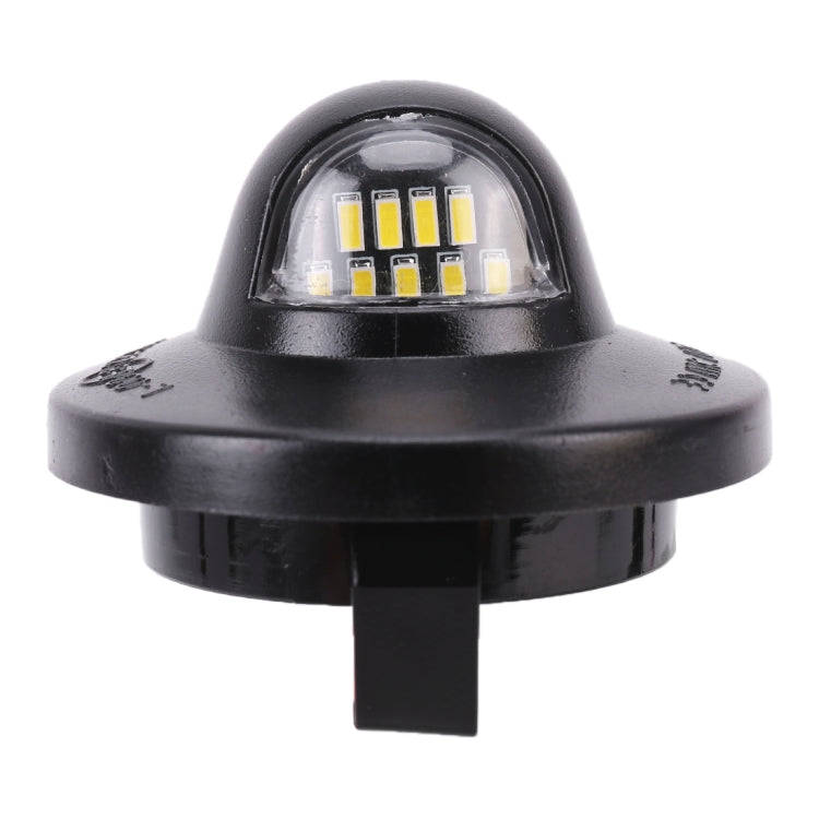 2 PCS DC 12V 3W 150LM 6000K LED License Plate Light 9LEDs SMD-4014 Bulbs Lamps for Ford Raptor F1...