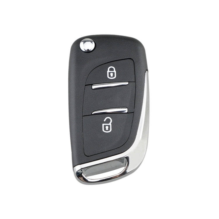 For PEUGEOT Car Keys Replacement 2 Buttons Car Key Case with Grooved and Holder, 2 Buttons with G...