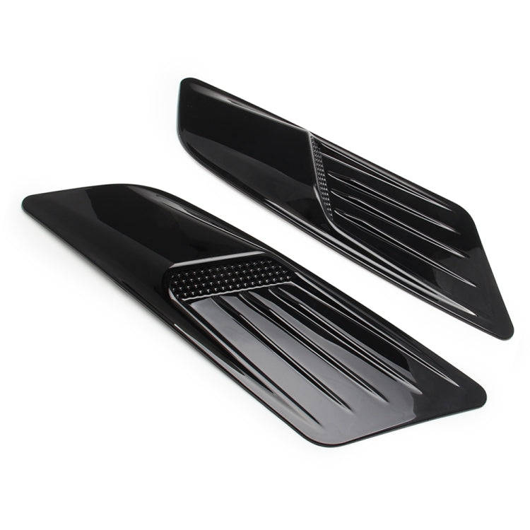 2 PCS Car Decorative Air Flow Intake Scoop Bonnet Side Fender Vent Hood Set for Ford Mustang 2015...