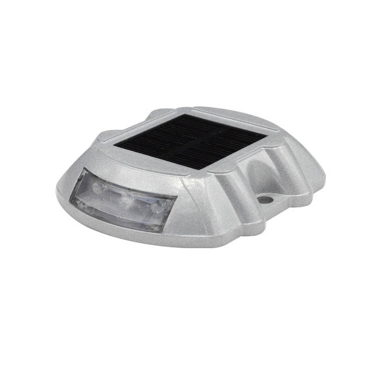 Solar Horseshoe Road Stud Light Car Guidance Light Road Deceleration Light, Constantly Bright Ver...