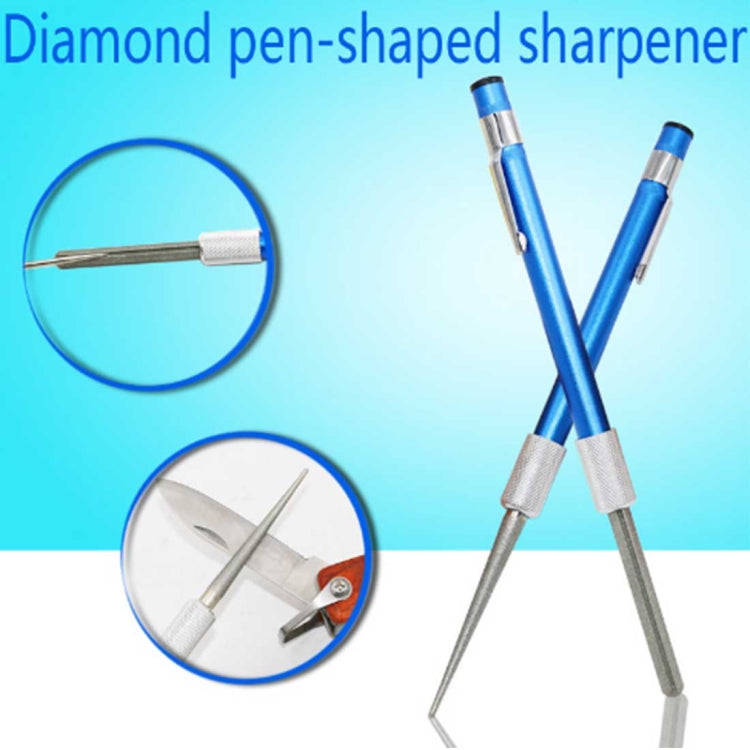 Diamond Carbon Steel Knife Fishhook Sharpener Portable Kitchen Accessories Multi Purpose Sharpene...