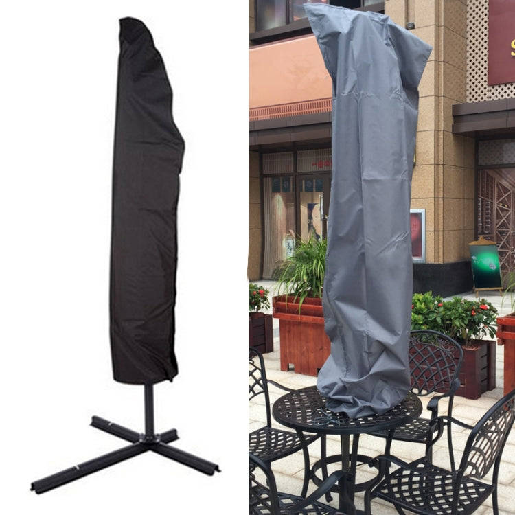 Anti-UV 210D Oxford Cloth Folding Outdoor Parasol Umbrella Protective Cover, Size: 57*48*25cm(Bla...