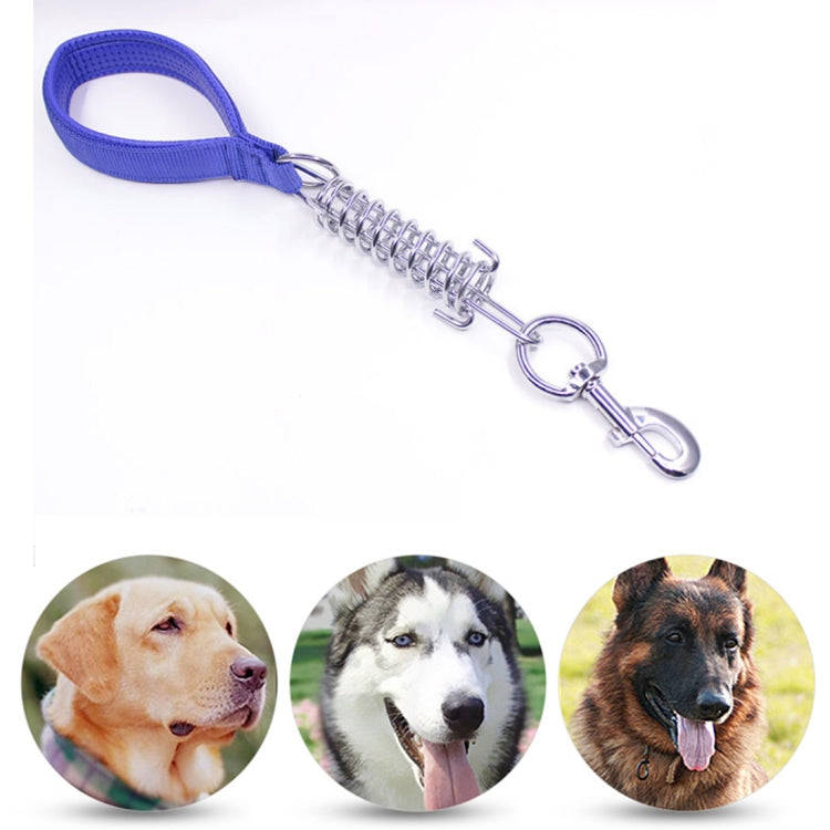 Pet Medium Large Dogs Cushion Traction Rope Spring Foam Handle Explosion-proof Short Chain, Size:...