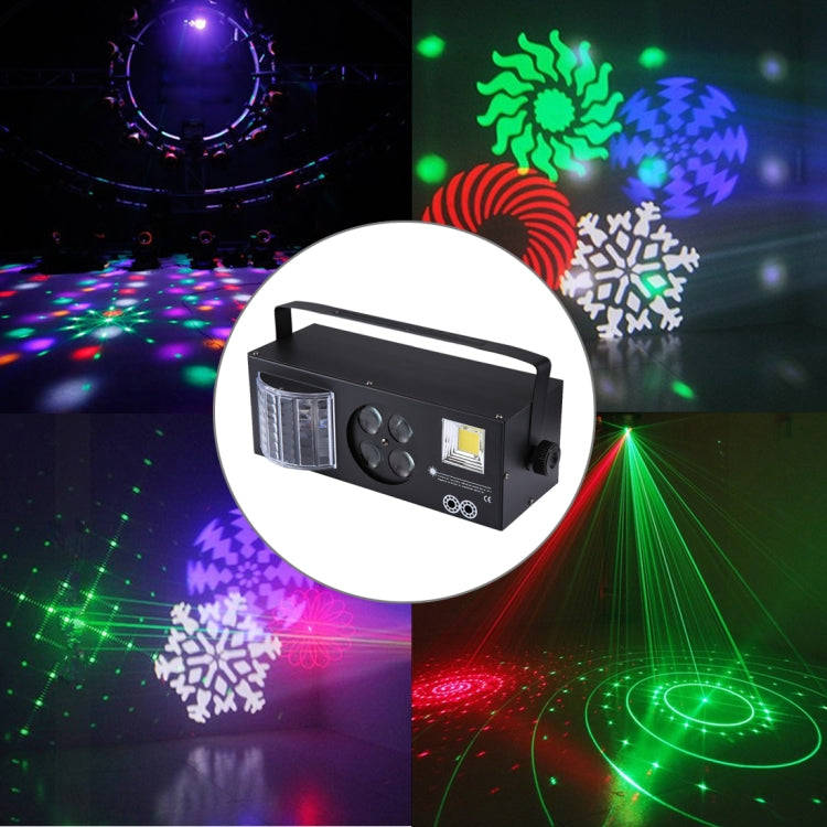 4 in 1 Projector Indoor Stage Decoration Atmosphere Light with Holder / Auto Run / Sound Control ...