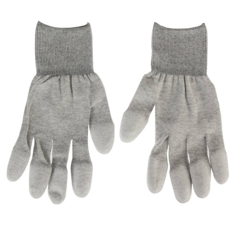 Anti Static ESD Safe Universal Size PU Fingertip Coating Gloves for Computer / Electronic / Phone...