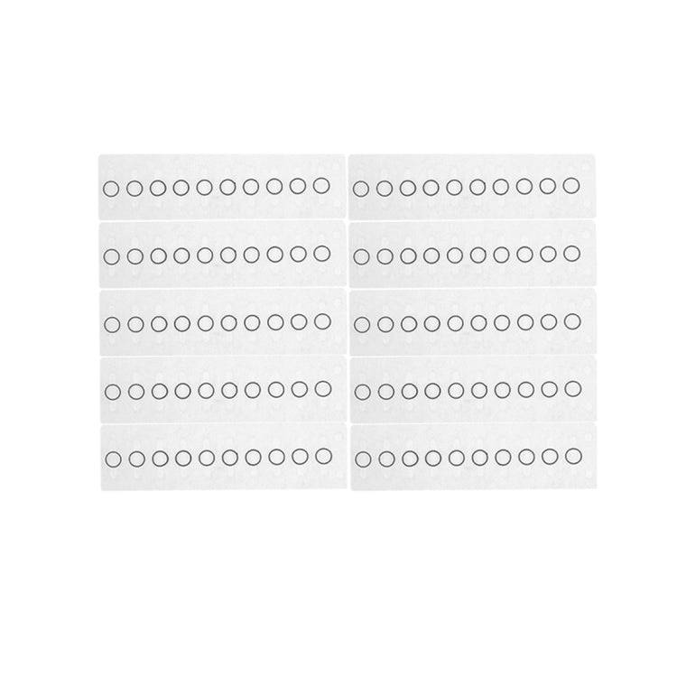 100 PCS Side Keys Adhesive Sticker for iPhone 6s & 6s Plus, For 6s & iPhone 6s Plus