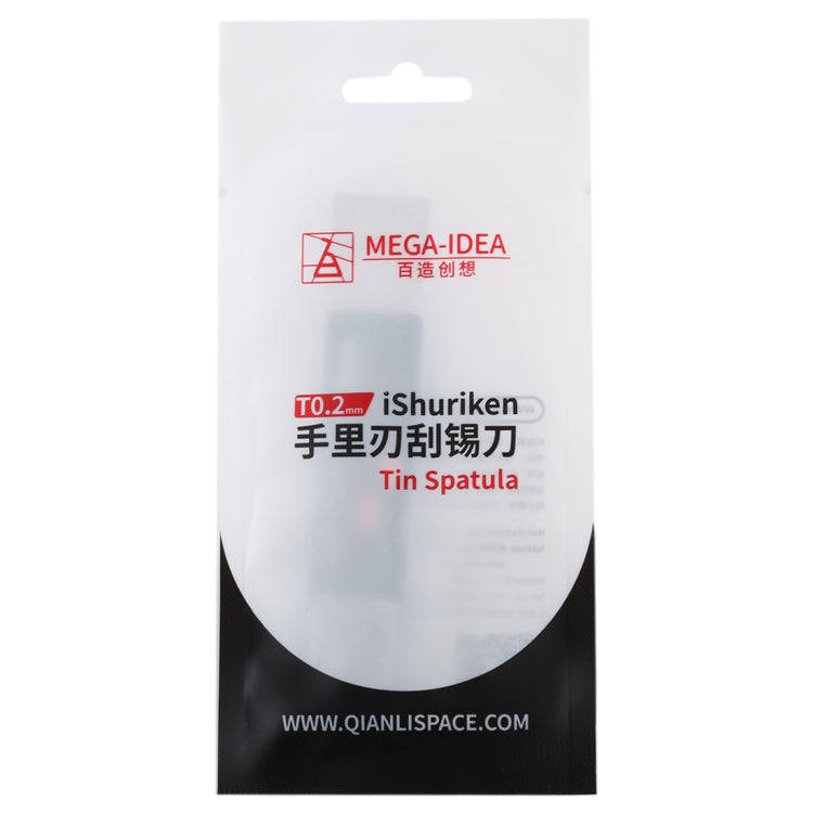 Qianli iShuriken T0.2mm Solder Paster Scraping Tin Knife Wear-resistant Bevel