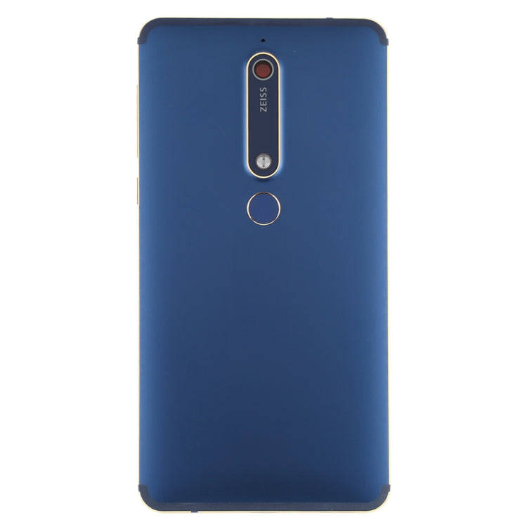 Battery Back Cover with Camera Lens & Side Keys & Fingerprint Sensor for Nokia 6.1 / 6 (2018) / 6...