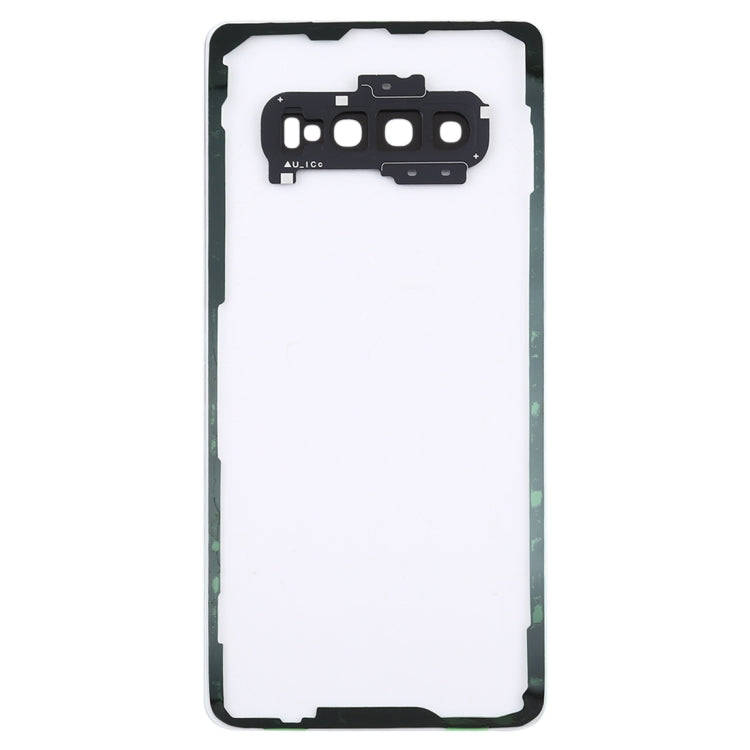 For Samsung Galaxy S10+ SM-G9750 G975F Transparent Battery Back Cover with Camera Lens Cover , Fo...