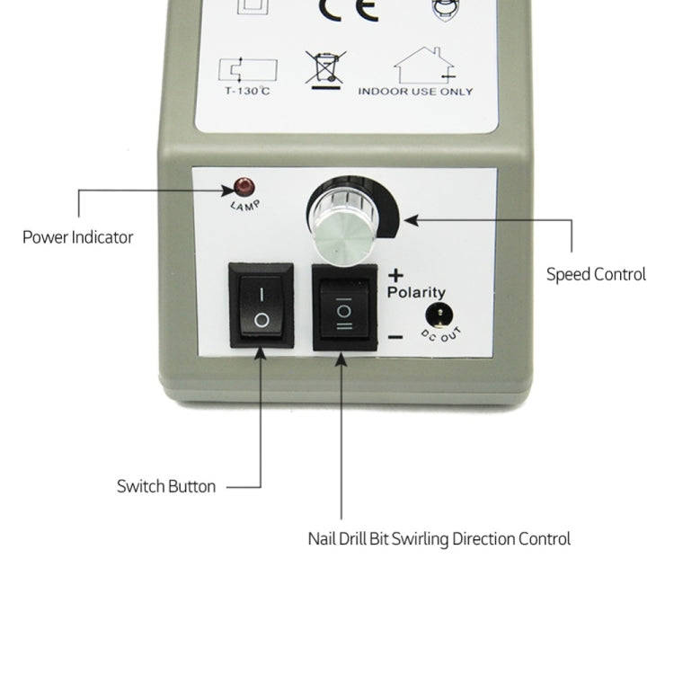 Professional Electric Nail Drill Manicure Machine Pedicure Nail Art Equipment Electronic Nail Fil...