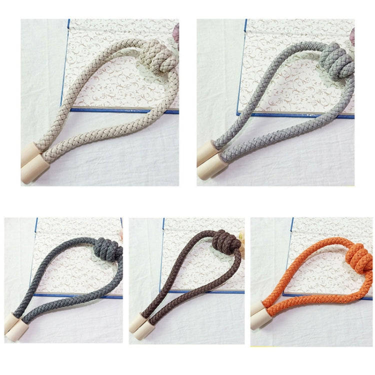 A016 Curtain Straps Free Perforation Free Installation Tassel Hanging Ball Magnet Curtain Buckle,...