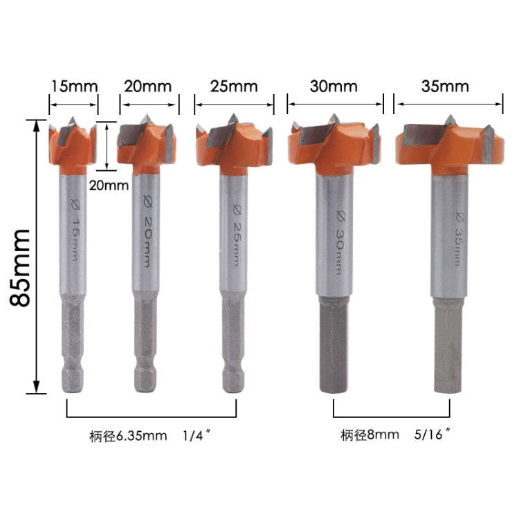 5 PCS / Set Woodworking Hole Opener Hinge Stone Cream Board Wood Take-Hole Door Window With Colla...