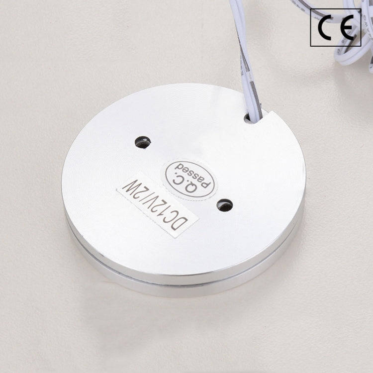 2 PCS 2W DC12V 18LED Cabinet Lights Showcase Lights,Spec:, 2510 Terminal - Side Outlet, 2510 Term...