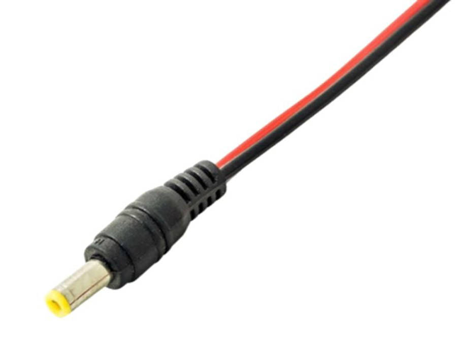 DC Power Cable 5.5x2.1mm Male 25cm - CCTV, LED, Router Pigtail Lead